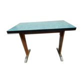 Table bistro wood and formica