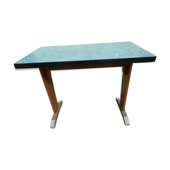 Table bistro wood and formica
