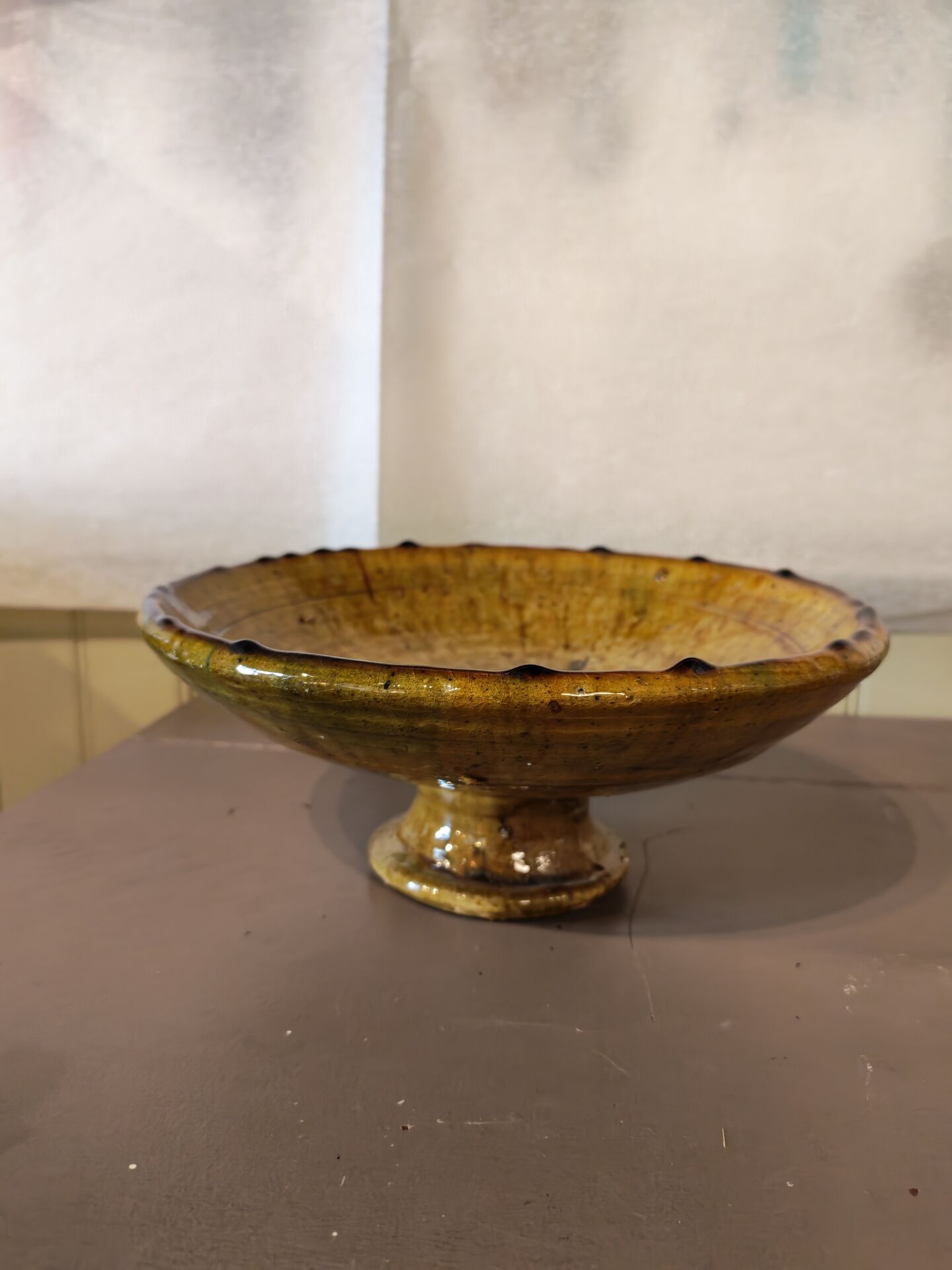 Tamegroute footed bowl