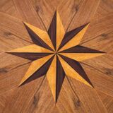 Art Deco round table, Poland, 1950s.