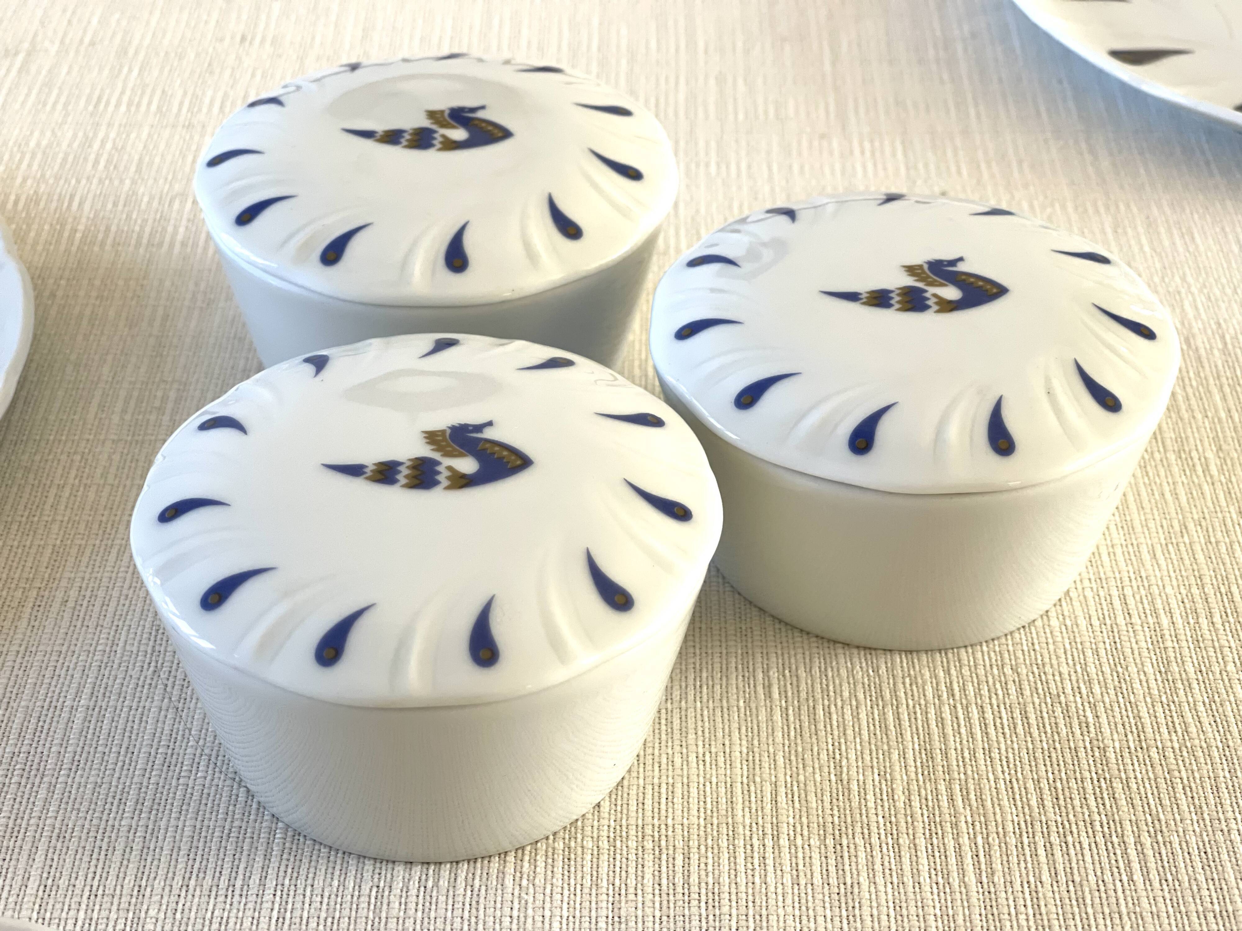 6 Bernardaud plates for Air France