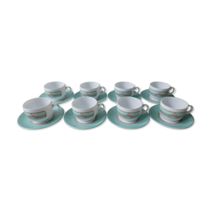 Lot de 8 tasses Arcopal France,