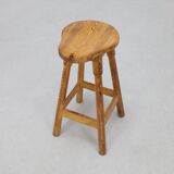 2x Tabouret de Bar en Pinède, 1970s