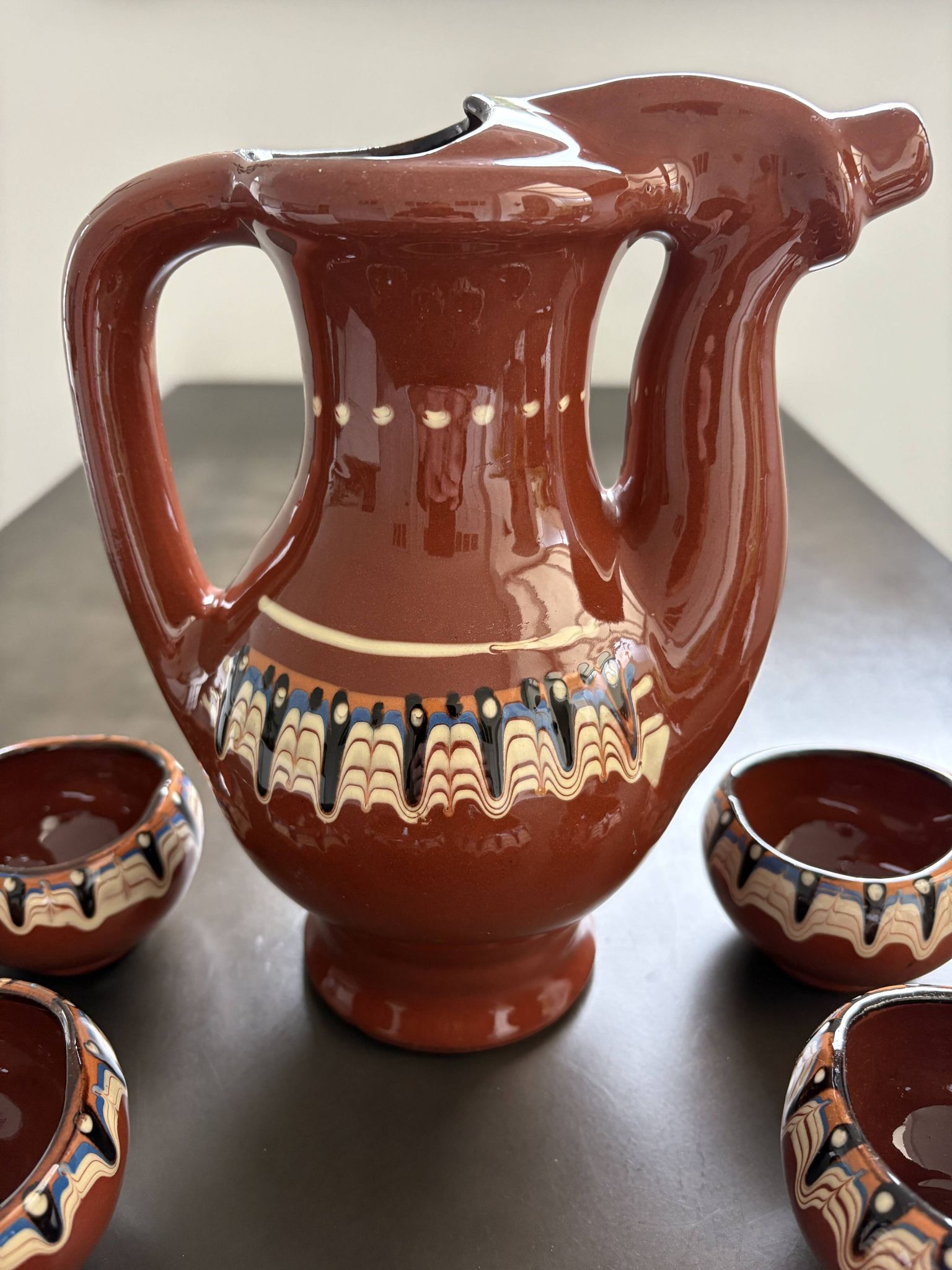Vintage Bulgarian Drinks Set