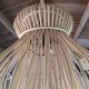 Natural rattan pendant light
