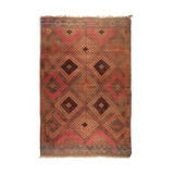 Anatolian handmade kilim rug 293 cm x 193 cm