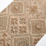 Tapis de couloir persan classique marron crème 3x9, 87x283 cm