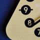 Vintage formica clock triangular silent wall clock "Sanders yellow"