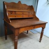 Rustic stepped office