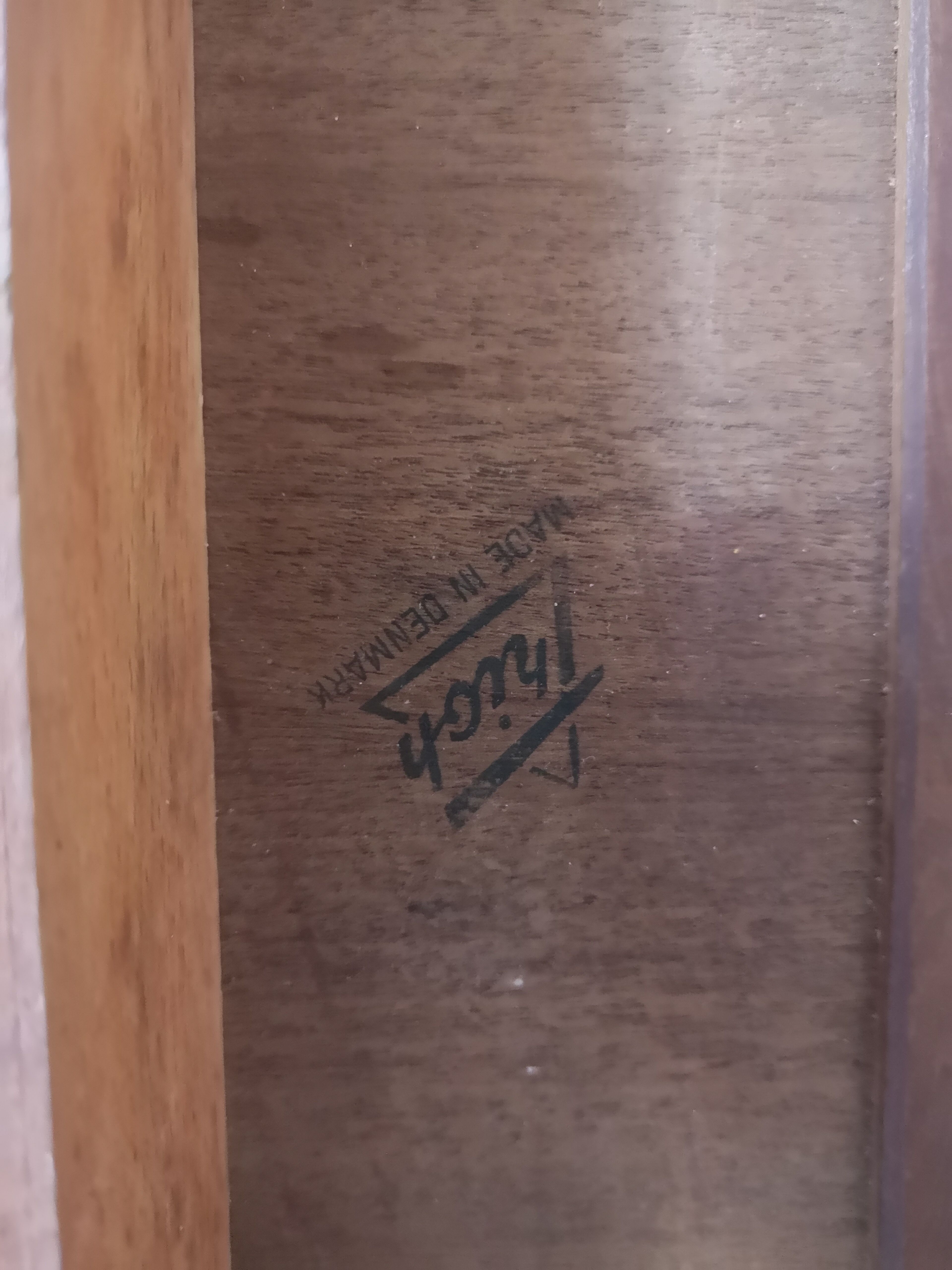 Scandinavian teak coffee table