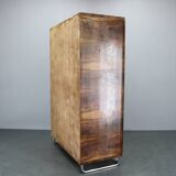 Armoire Bauhaus par Hynek Gottwald en placage de noyer et hêtre, années 1940