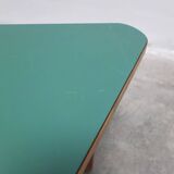 Unique pair of triangular coffee or side tables, 1960s