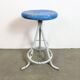 Grey Industrial Workshop Stool, 1960s