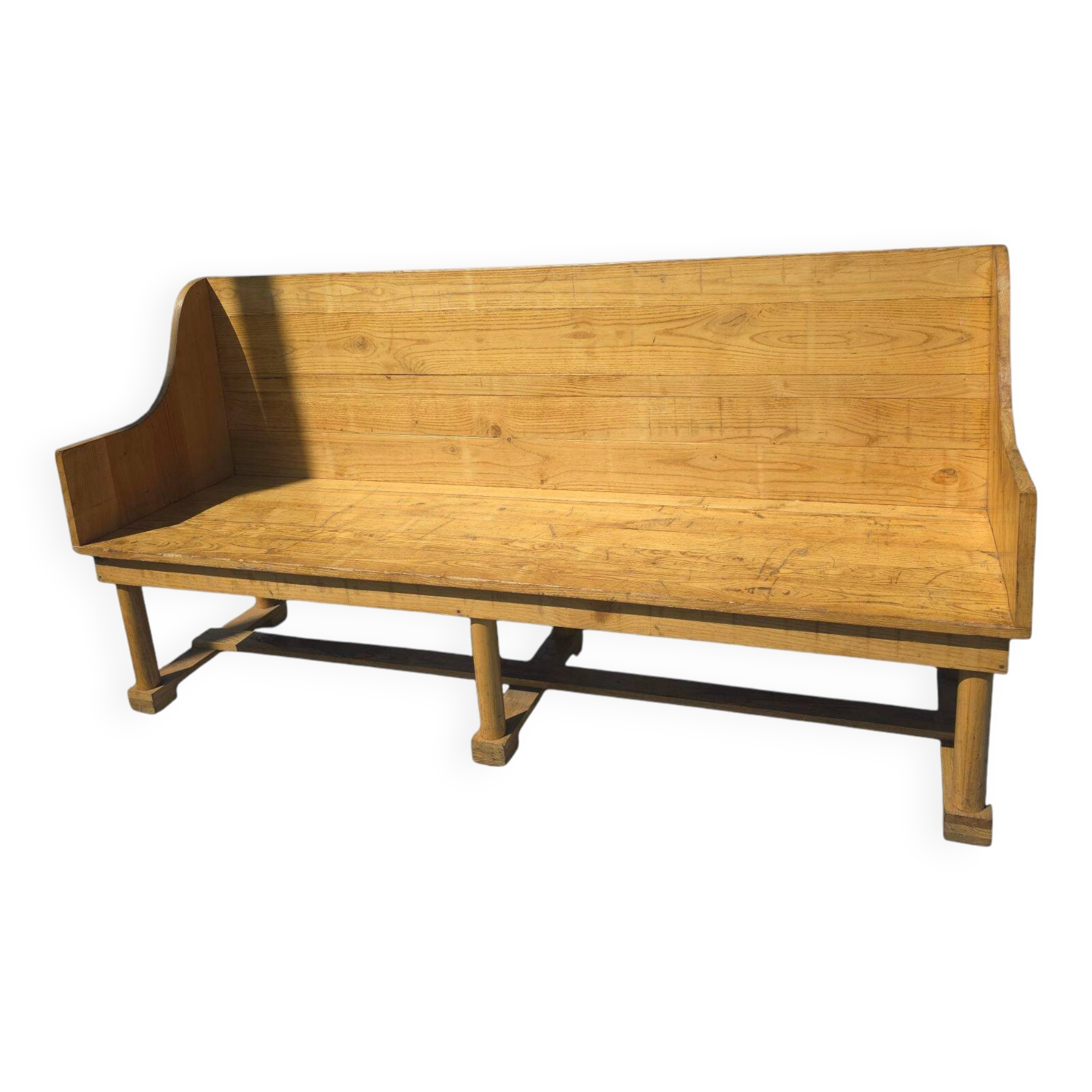 Old elm bench / bench seat