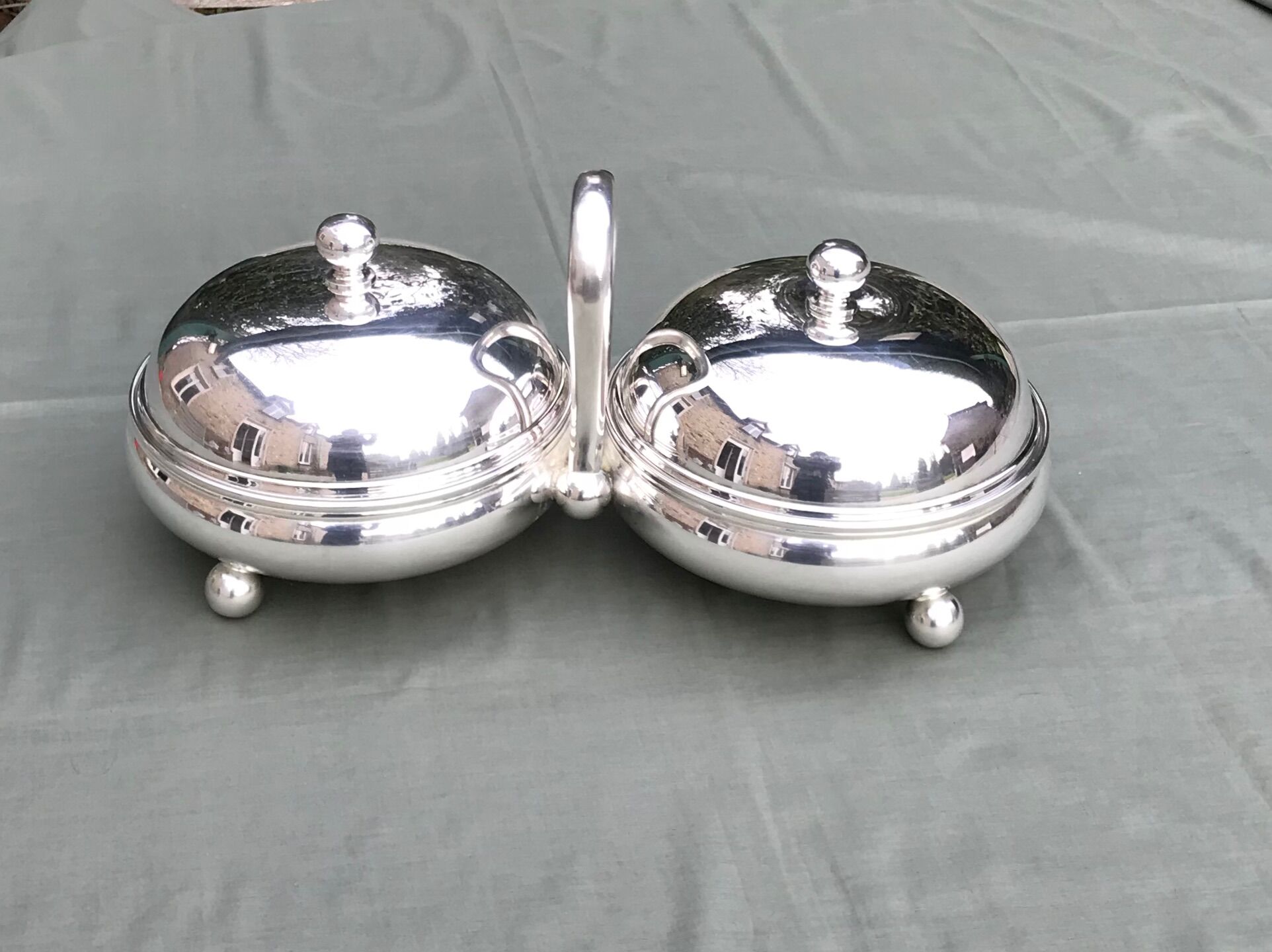 Vegetable Two Vegetables Silver Metal