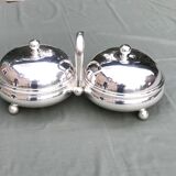 Vegetable Two Vegetables Silver Metal