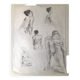 Drawing Composition Living Model