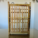 Wall mail holder bamboo mail storage 50s