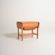 Table d'appoint en pin scandinave, années 1950
