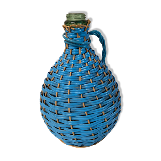 Demijohn scoubidou blue