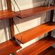 Vintage Scandinavian "Alva" library in teak
