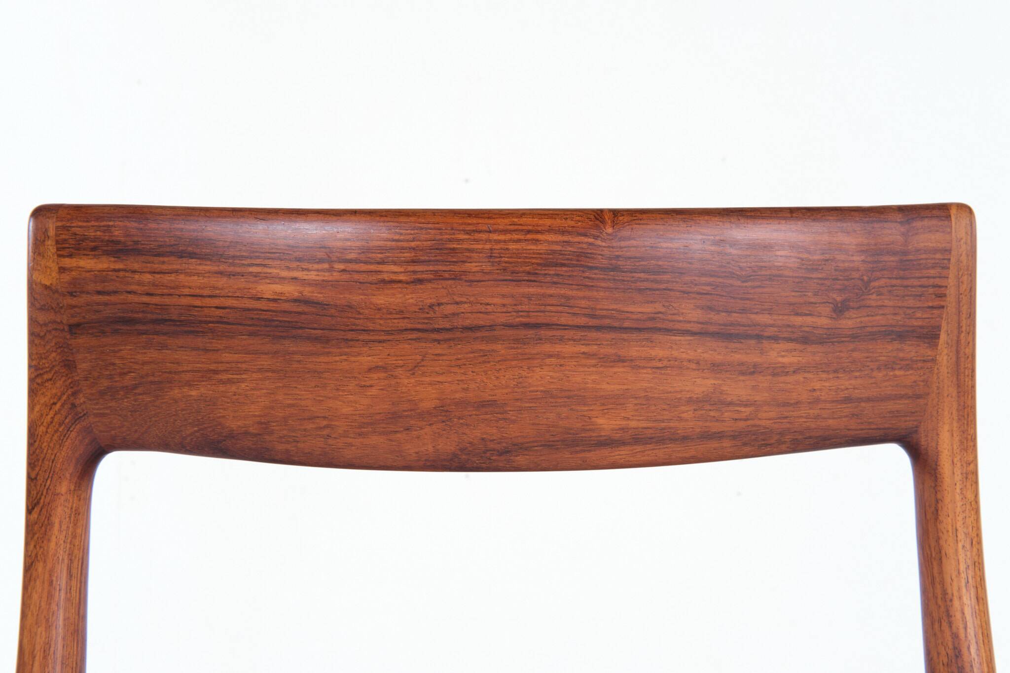 Six chairs by Niels O. Moller, rosewood, model 77, with certificate