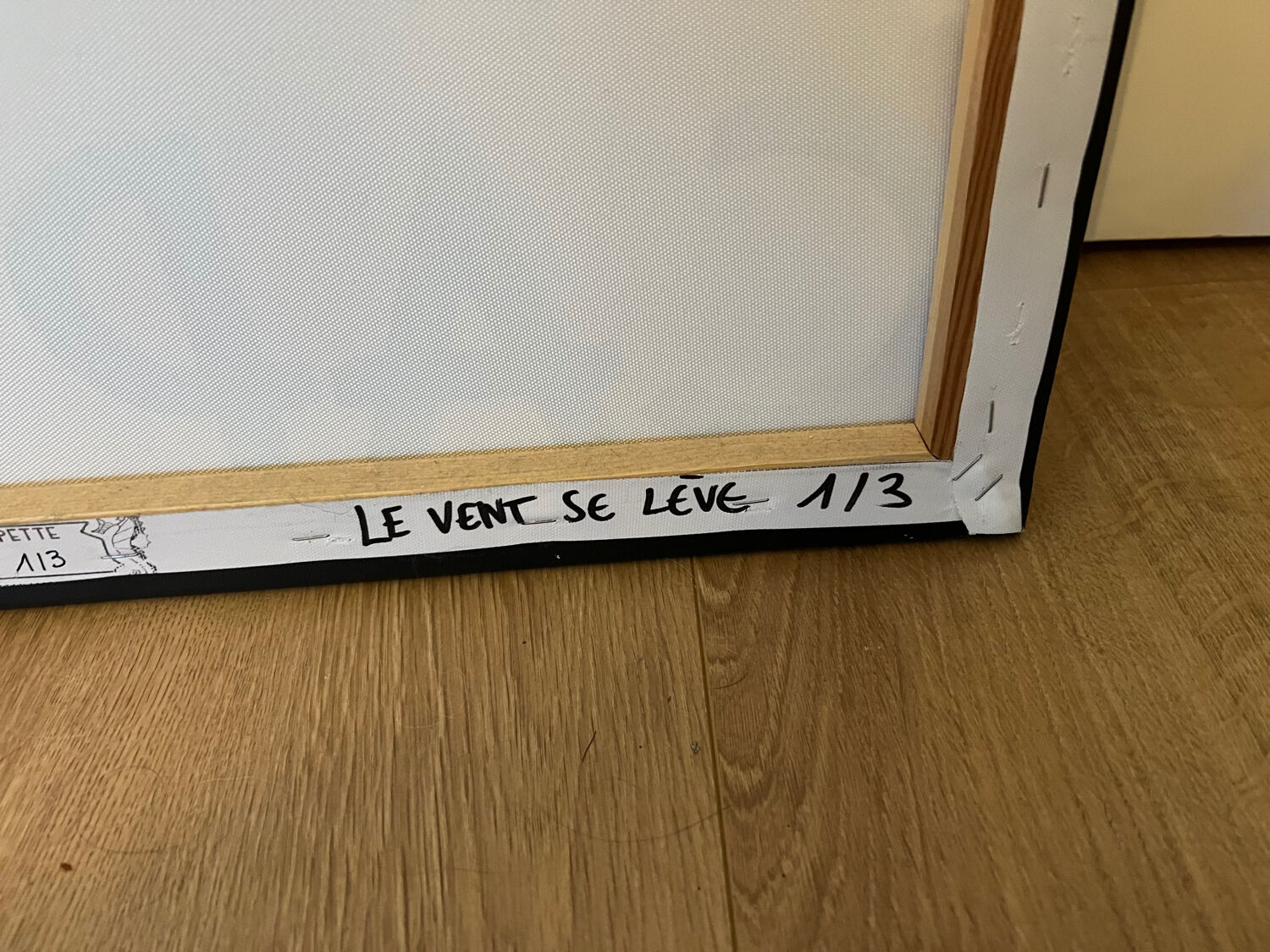 Canvas arcachon basin popette