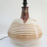 Italian ceramic lamp foot 70s