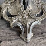 Antique footed cup in chiseled glass