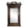 Grand miroir de style Renaissance en noyer massif