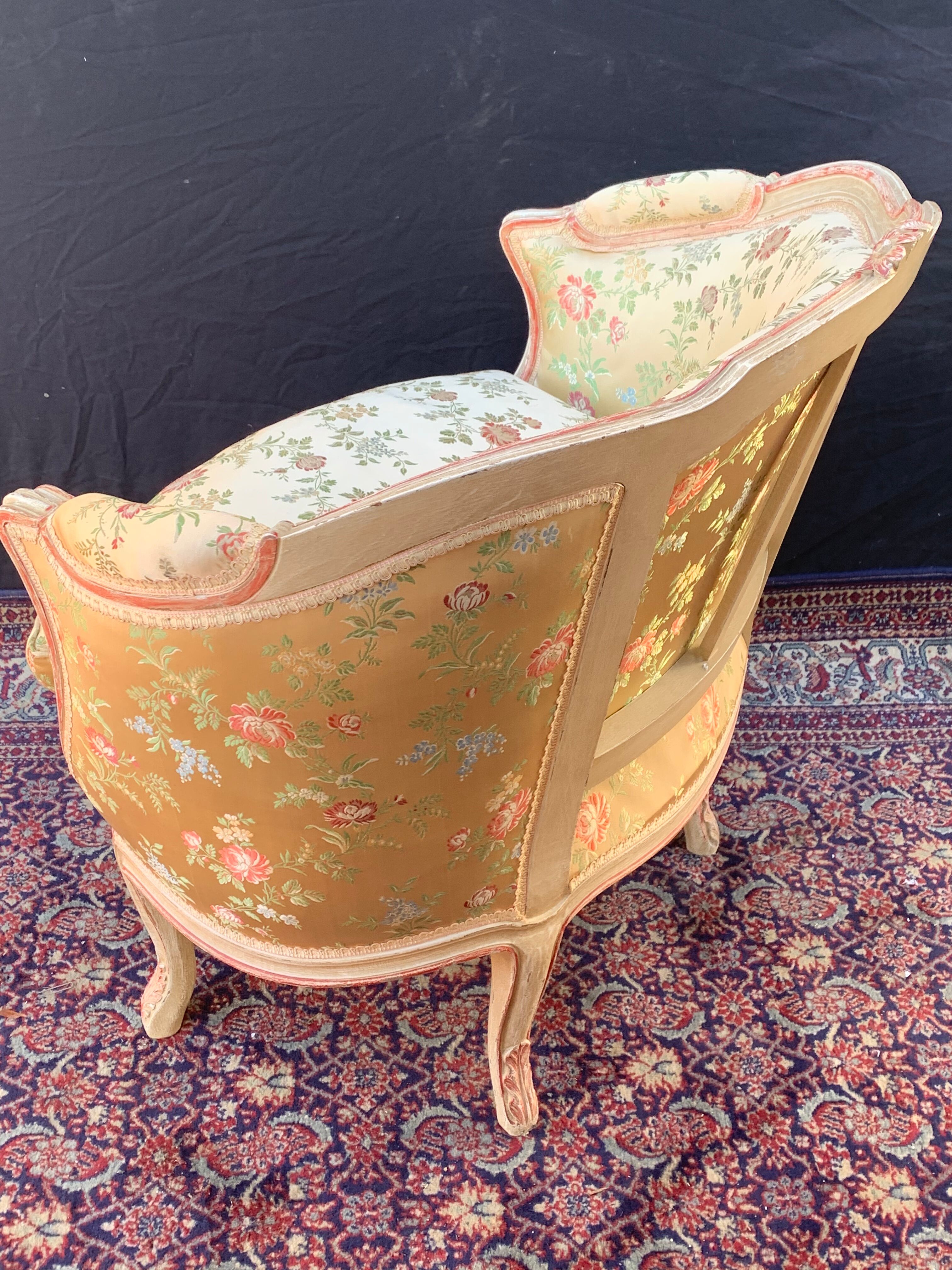 Louis XV-style laqué wooden marquee