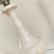 LAMPE Medicis Pierre d'ALBATRE Vintage