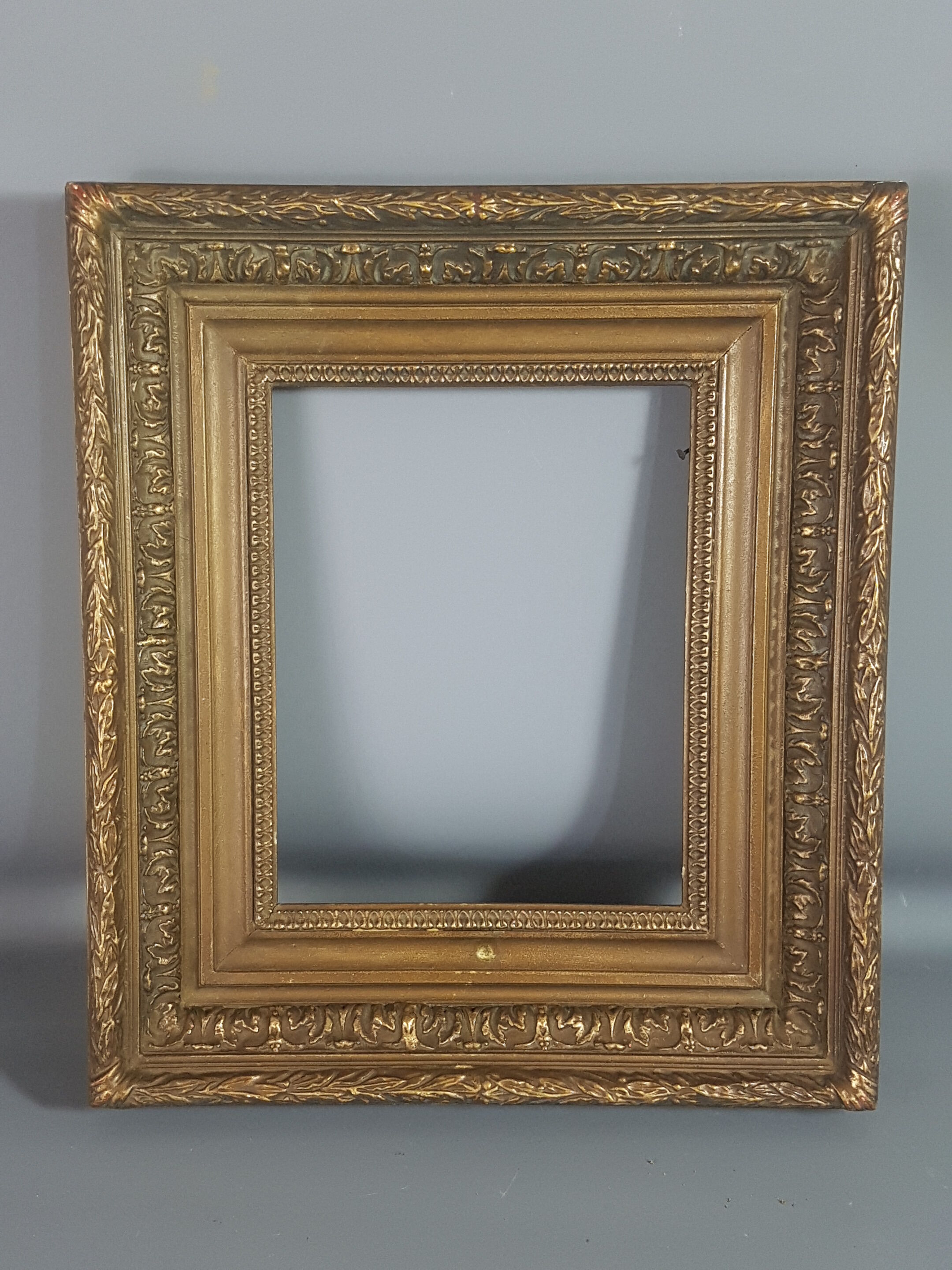 19th century frame with box