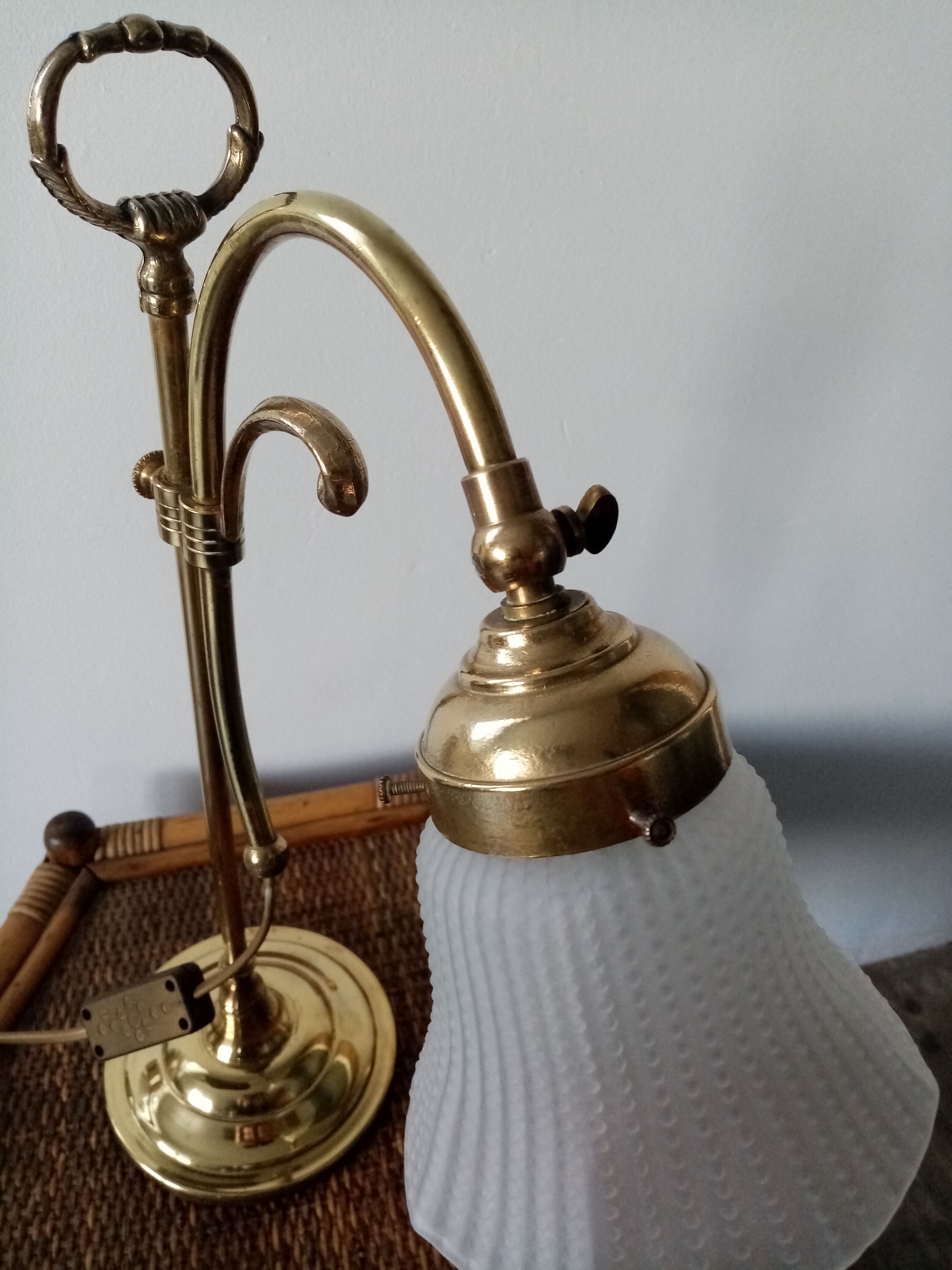 Lamp year 1930 art deco