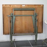 Table foldable architect drawing Sautereau years 50