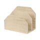Vintage Travertine Natural Stone Magazine Rack – 1970s
