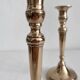 Antique candlesticks candlesticks baluster in brass copper