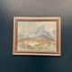 Original Swedish Oil Painting - "Nature Scene" by Maja Sjöberg - Signed - Vintage and Framed - 35.5 × 43.5 cm (14" × 17.1")