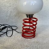 Lampe ressort 1970s