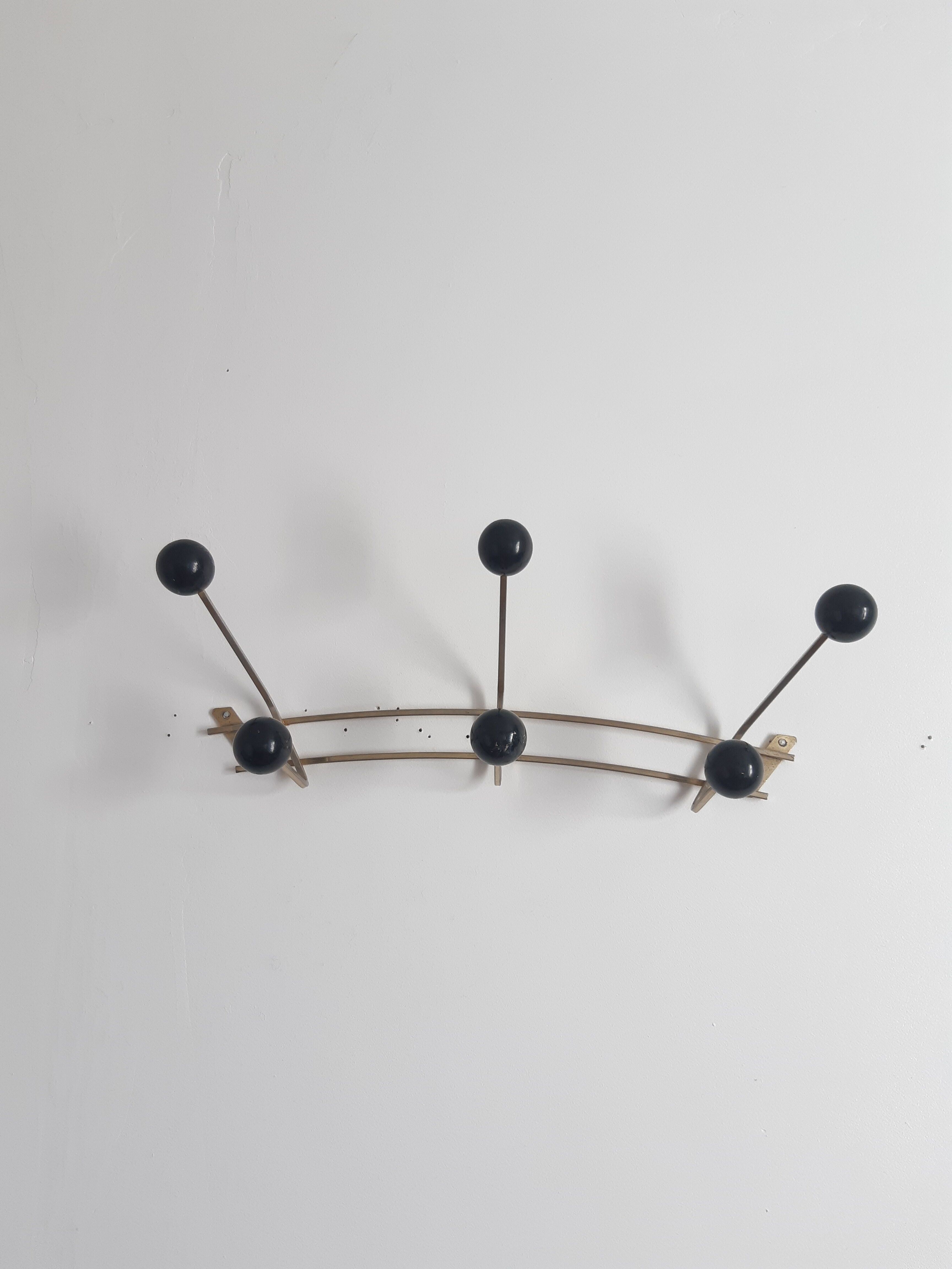 Wall coat rack art deco