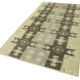 1960s handmade antique oriental beige rug 147 cm x 275 cm