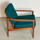 Easy chair in Danish teak by Ib Kofod-Larsen 1960s