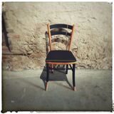 Ensemble chaises bistrot dépareillées