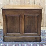 19th century oak store counter