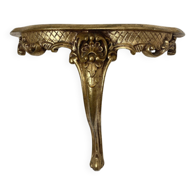 Console murale style rocaille