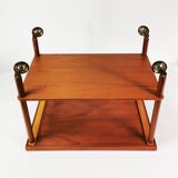 Mobile teak table mid century, denmark, 1960s.