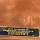 Vintage Laurige tawny leather mail carrier