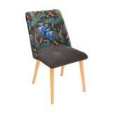 1960s modern upholstered chair, "patyczak", Słupskie Fabryki Mebli, Poland