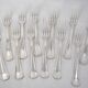 Christofle Boréal 12 Art Deco table forks silver-plated excellent condition