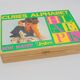 Vintage alphabet cubes game
